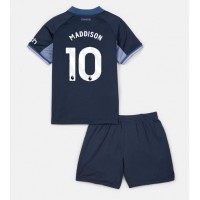Tottenham Hotspur James Maddison #10 Bortatröja Barn 2023-24 Kortärmad (+ Korta byxor)